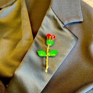 VTG Rose Brooch • “Will You Accept this Rose?”